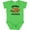 Apple Green, variant on My Spirit Animal is a Sloth with Sloth Illustration Boys or Girls Baby Bodysuit