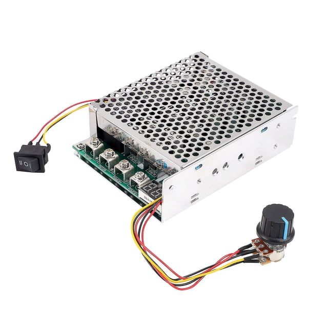 Controlador de velocidad del motor DC 10-55v 100a 3000w Control PWM reversible Controlador de avance y retroceso