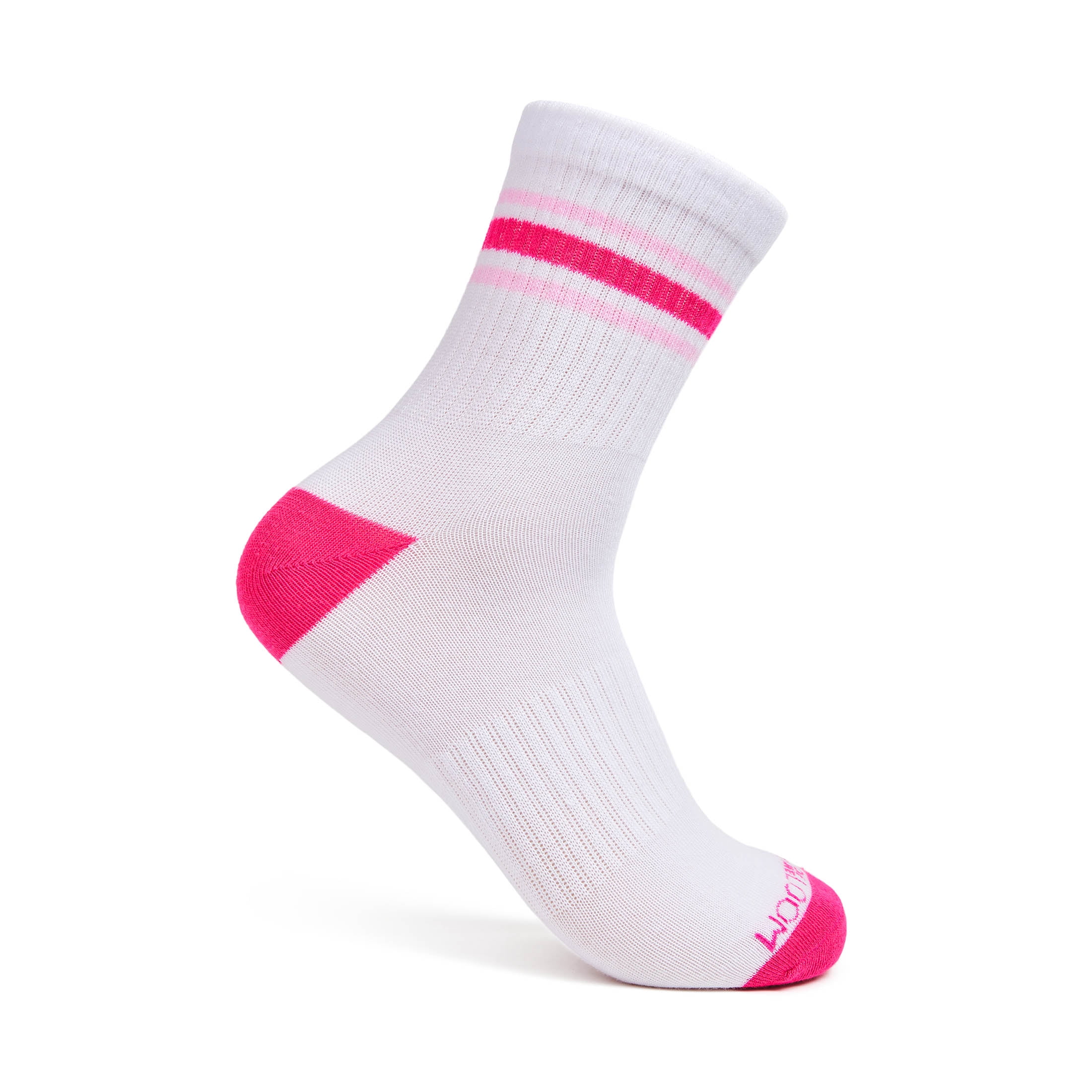 Fruit of the Loom Womens Value Mid Crew Socks, 3-Pack, Sock Sizes 4-10