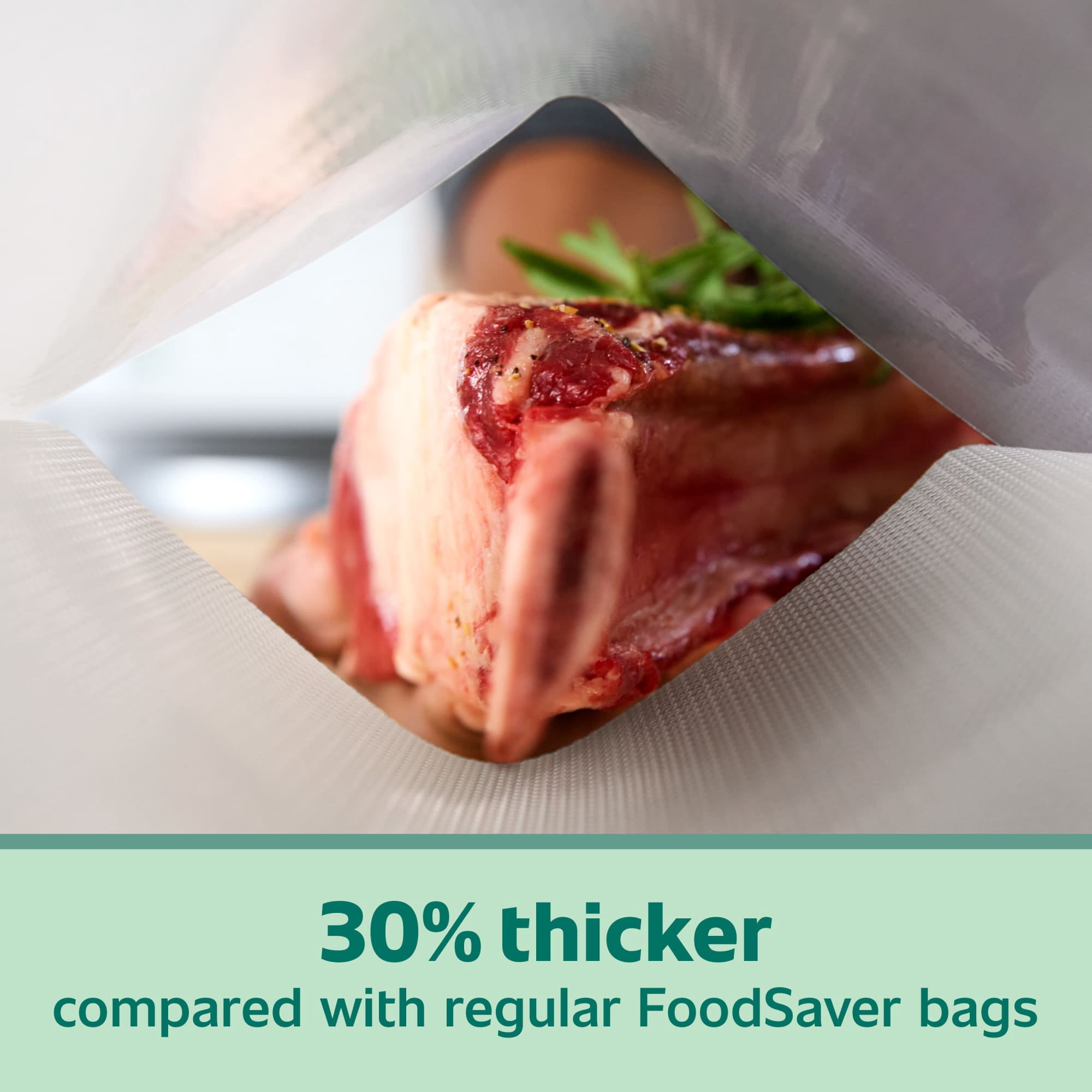 (3 pack) FoodSaver Heavy Duty Vacuum Seal Bags, 1 Quart, 44 Count