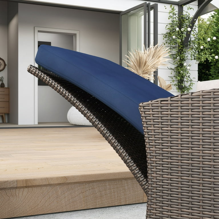 Outsunny Lounge Reclinable Outside Weatherproof Rattan Outsunny Lounge Reclinable Outside Weatherproof Rattan