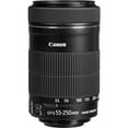 thumbnail image 3 of Canon EF-S 55-250mm F/4-5.6 IS STM Objectif Zoom Téléobjectif Version Internationale (Sans Garantie), 3 of 6