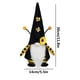 thumbnail image 3 of pstuiky Muñeco enano sin rostro del Festival de las Abejas, juguetes infantiles, decoración adorable, 3 of 4