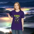 thumbnail image 5 of Unstoppable Battle Beast Superhero KING Unisex Jersey Short Sleeve T-Shirt, 5 of 7