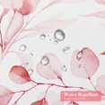 thumbnail image 6 of Pink Spring Floral Shower Curtain, Modern Plants Botanical Fabric Cloth Shower Curtains for Chic Elegant Bathroom Decor, Summer Watercolor Eucalyptus Leaf, 72x72, 6 of 6