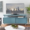 thumbnail image 5 of Simple Living  Margo Mid-Century Modern Wood TV Stand Blush Pink Painted, 5 of 5