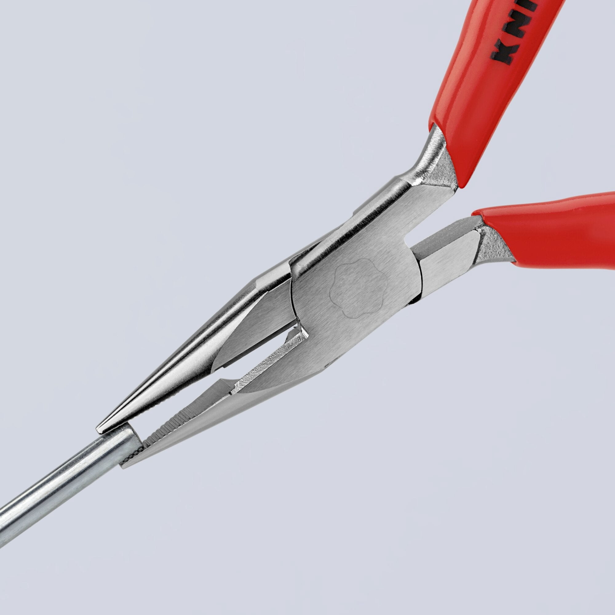 Knipex 5" Snipe Nose Side Cutting Pliers (Radio Pliers) - Plastic Grip