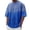 Blue, variant on Men's Oversized Washed T Shirts Gradient Loose Fit Short Sleeve Baggy Shirts Pump Covers Gym Unisex Tops Blue S
