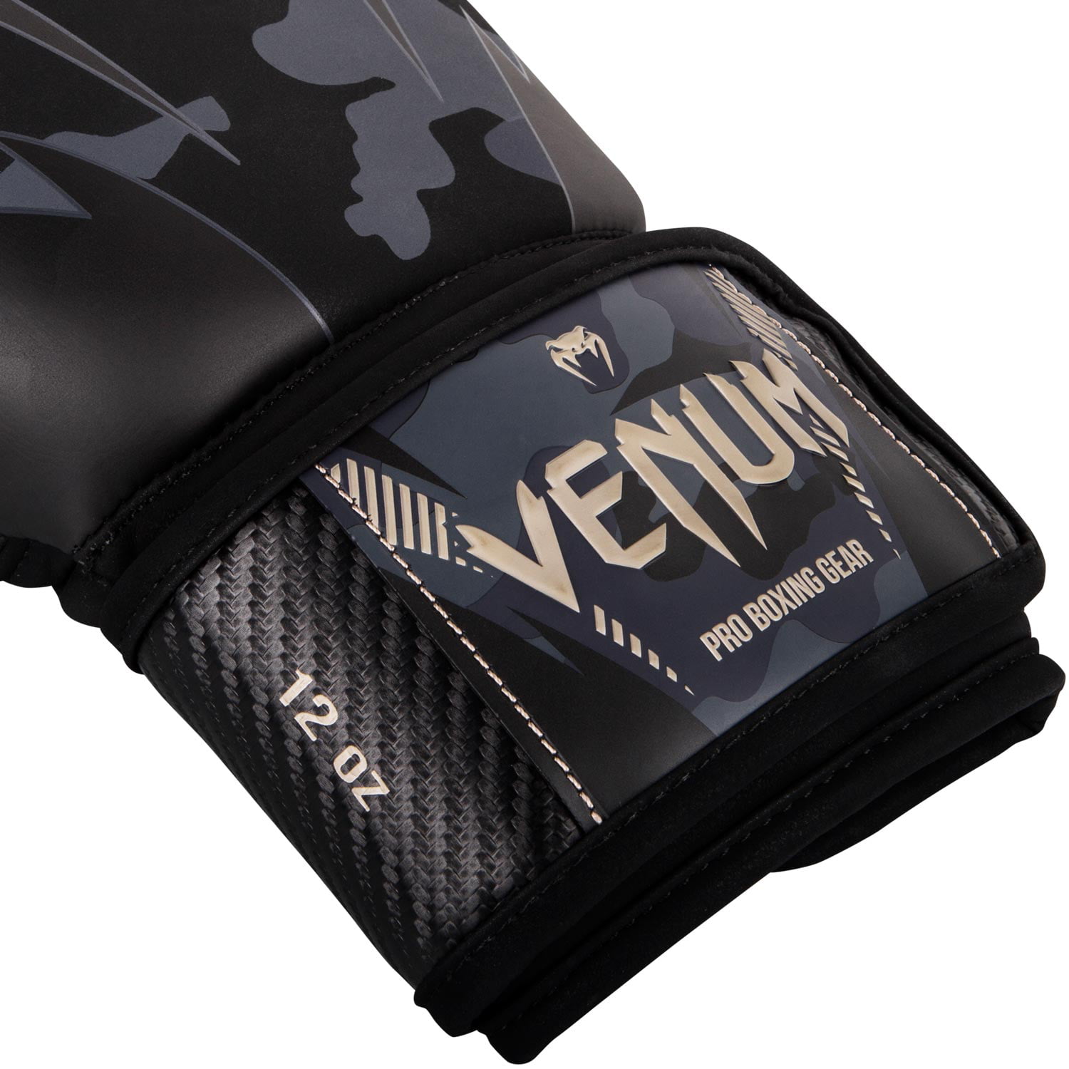 Venum VENUM IMPACT BOXING GLOVES UNISEX - Guantes de boxeo - dark  camo/sand/antracita 
