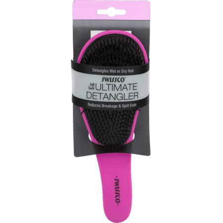 Swissco Soft Touch Ultimate Detangler Brush Pink