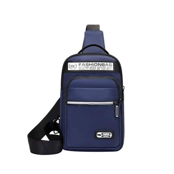 Dengmore Daily Casual Crossbody Bag Oxford Cloth Men's And Women's Shoulder Bag And Large Capacity Commuting Small Crossbody Purse Leisure Multi purpose Chest Bag