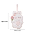 thumbnail image 3 of Deeceymbur Easter Hand Towel Absorbent Flock Material Bunny Design for Kitchen Bathroom Holiday Decor, 3 of 9