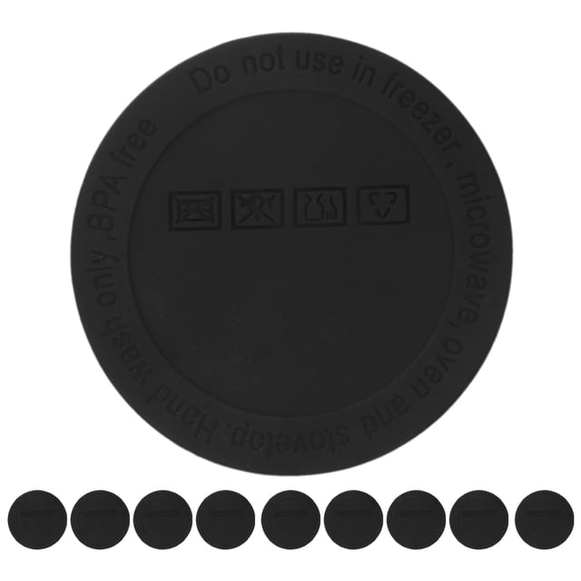 Raindrops 10Ud Posavasos De Silicona Con Base Antideslizante Ideal Para Cocina Y Oficina