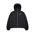 thumbnail image 4 of Sudadera con capucha de cuello alto a prueba de viento de moda urbana para hombres Y2k Goth Hip Hop Harajuku Retro con estampado de letras sudadera de gran tamaño para mujeres, 4 of 6