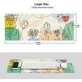 thumbnail image 2 of Modern Boho Abstract Geometric Floral Mouse Pad Gaming XL Large Mousepad Desk Mat Long Extended Big Keyboard Pads Table Accessories for Gaming and Office Pc Laptop Computer 31.5 X 11.8 Inch, 2 of 6