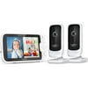 Hubble Nursery Pal Link Premium Twin Smart Connected Baby Monitor with Large 5-inch Parent Viewer