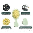 thumbnail image 3 of Cepillo para el cabello para mujeres y hombres -Cepillo para el cabello húmedo y seco -Cepillo para el cabello con cojín para desenredar/alisar -Para la mayoría de los tipos de cabello (1 paquete), 3 of 5