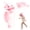 Pink, variant on Dinosaur Costume-3D Skeleton Design,Realistic Halloween Dinosaur Skeleton Costume,Themed Skull Cosplay Props