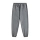thumbnail image 3 of Puntoco Pantalones casuales de color sólido con cordón en el tobillo para hombre, pantalones largos, 3 of 3