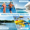 thumbnail image 2 of Dimedeal 6/9/12’ Floating Mats, XPE Foam Water Mat with Unlimited Fun, Suitable for Adult and Pets or Multiple Users, Floating Lily Pad for Water Recreation on Pool, Beach, Ocean, Lake, 2 of 7
