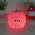 thumbnail image 1 of Merkury Innovations Sassy Strawberry LED Night Light, Cool White, 1 of 2