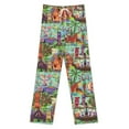 thumbnail image 3 of The ORIGINAL Enchanted Tiki Room Collage Women's Pajamas Pajama Pants Women's Sleepwear Lounge Sleep Bottoms Stretch with Pockets, 3 of 7