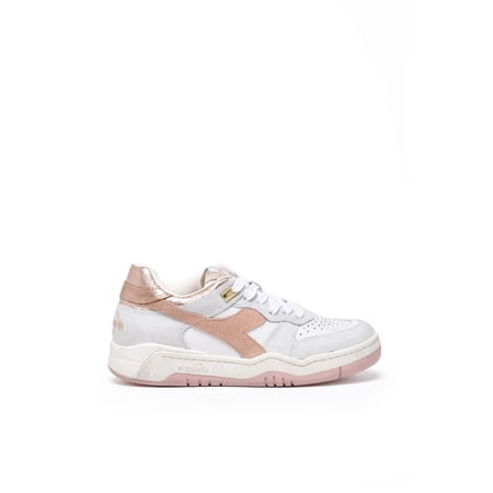 Diadora Heritage White Grey Leather B.560 Sneakers White (Women's)