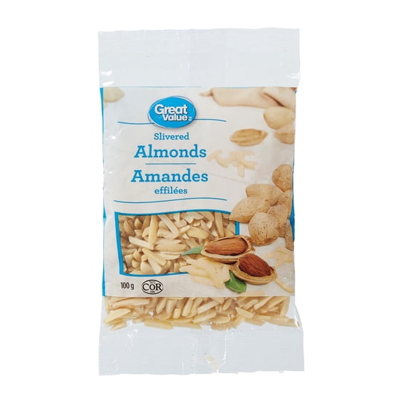 Amandes effilées de Great Value