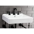 thumbnail image 5 of Fauceture EV2018W38 Concord Ceramic Recessed Drop-In Bathroom Sink, White, 5 of 5