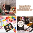 thumbnail image 4 of Bolsas de Regalo Kraft 100 Piezas, 27x21x11 cm, Asas Resistentes 3 kg, Para Mayoreo, Boutiques, Bodas, Cumpleaños, Posadas (Negro-b), 4 of 4