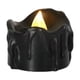 thumbnail image 3 of 12 velas de té negras con luces LED brillantes para fiestas temáticas y bodas. Destello blanco cálido, 3 of 6