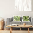 thumbnail image 3 of Stupell Industries Tropical Monstera Palms Nature Printed Throw Pillow Design by Melonie Miller (Set of 2), 3 of 6