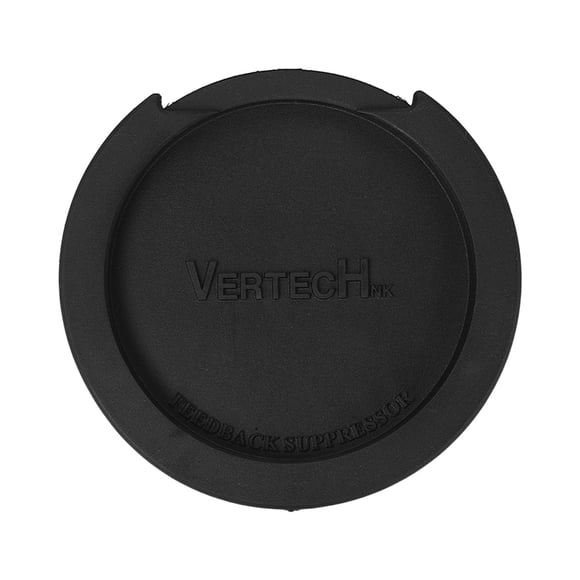 VERTECHnk VERTECHnk SM-05 Acoustic Guitar Feedback Eliminator - 100mm Soft Rubber Soundhole Cover, Black (MOQ: 10)