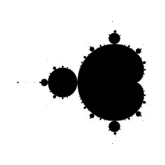 Backlund "Mandelbrot I" Glossy Poster