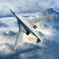 thumbnail image 4 of Kit de papel Zulema Tupolev Tu-160 Blackjack Avión de papel, 4 of 8