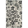 thumbnail image 2 of SAFAVIEH Evoke Pavel Floral Flowers Area Rug, Grey/Black, 3' x 5', 2 of 7