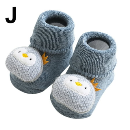 

〖CFXNMZGR〗Baby Care Newborn Toddler Baby Girls Boys 3D Cute Cartoon Animal Anti-Slip Socks Slippers