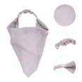 thumbnail image 3 of Unique Bargains 1 Pc Fashion Solid Headwrap for Women Gray, 3 of 6