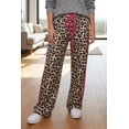 thumbnail image 5 of TinyCribz Chic Leopard Print Women's Pants – Rose Contrast Stripe XL, 5 of 8