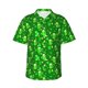 thumbnail image 1 of Balery St Patrick's Day2 Camisas hawaianas de manga corta para hombre, camisas playeras de corte holgado, camisas de vacaciones con botones,Large, 1 of 7