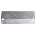 thumbnail image 2 of Flexible Angle Arc Scriber Tool, 90 Degree Marking Ruler for Pipe and Square Tube Layout, Stainless Steel Measuring Tool for Woodworking Metalworking, Carpenter Pipefitter Precision Marking Tool, B, 2 of 4