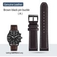 thumbnail image 3 of Correa de reloj de piel de vaca de alta calidad para pulsera Citizen CA0690 CA0695-17E CA4500 Correa de reloj de caucho y acero para hombre de 20 mm y 22 mm, 3 of 5