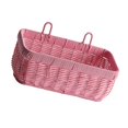 thumbnail image 3 of DOMELAY Storage Basket Wall Hanging Decor for Garden Flower Pot Farmhouse Wall Decor Pink, 3 of 9