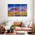 thumbnail image 2 of Elephant Stock Arizona Superstition Mountains Wall Art - Horizontal Multi Panel Canvas - Living Room Wall Decor - Nature Multi Panel - Gray And Orange Decor - 57" x 36", 2 of 4