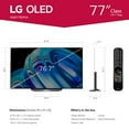thumbnail image 2 of LG 77" Class 4K UHD OLED Web OS Smart TV with Dolby Vision B2 Series OLED77B2PUA, 2 of 24