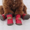thumbnail image 3 of Bottes pour Chiot Protecteurs d'Hiver Chaussures Souples pour Chien pour Randonnée en Plein Air Marche par Temps Froid, 3 of 3