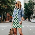 thumbnail image 4 of Lsque St. Patrick’s day Pattern Summer Dresses for Women – Sleeveless T-Shirt Swing Sundress, Perfect for the Beach and Casual Days, 4 of 7