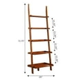 thumbnail image 4 of Convenience Concepts American Heritage 5-Shelf Ladder Bookcase, Cherry, 4 of 10