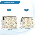 thumbnail image 4 of FORMRS 13-13.3 inch Laptop Sleeve Case Soft Carrying Quilted Computer Bag Cover, Birds Sunflowers, 4 of 7