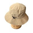 thumbnail image 3 of Men's Outdoor Fishing Hat Sun Protection Breathable Mesh Baseball Cap Adjustable for Hiking Camping and Casual Wear Khaki One Size, 3 of 3